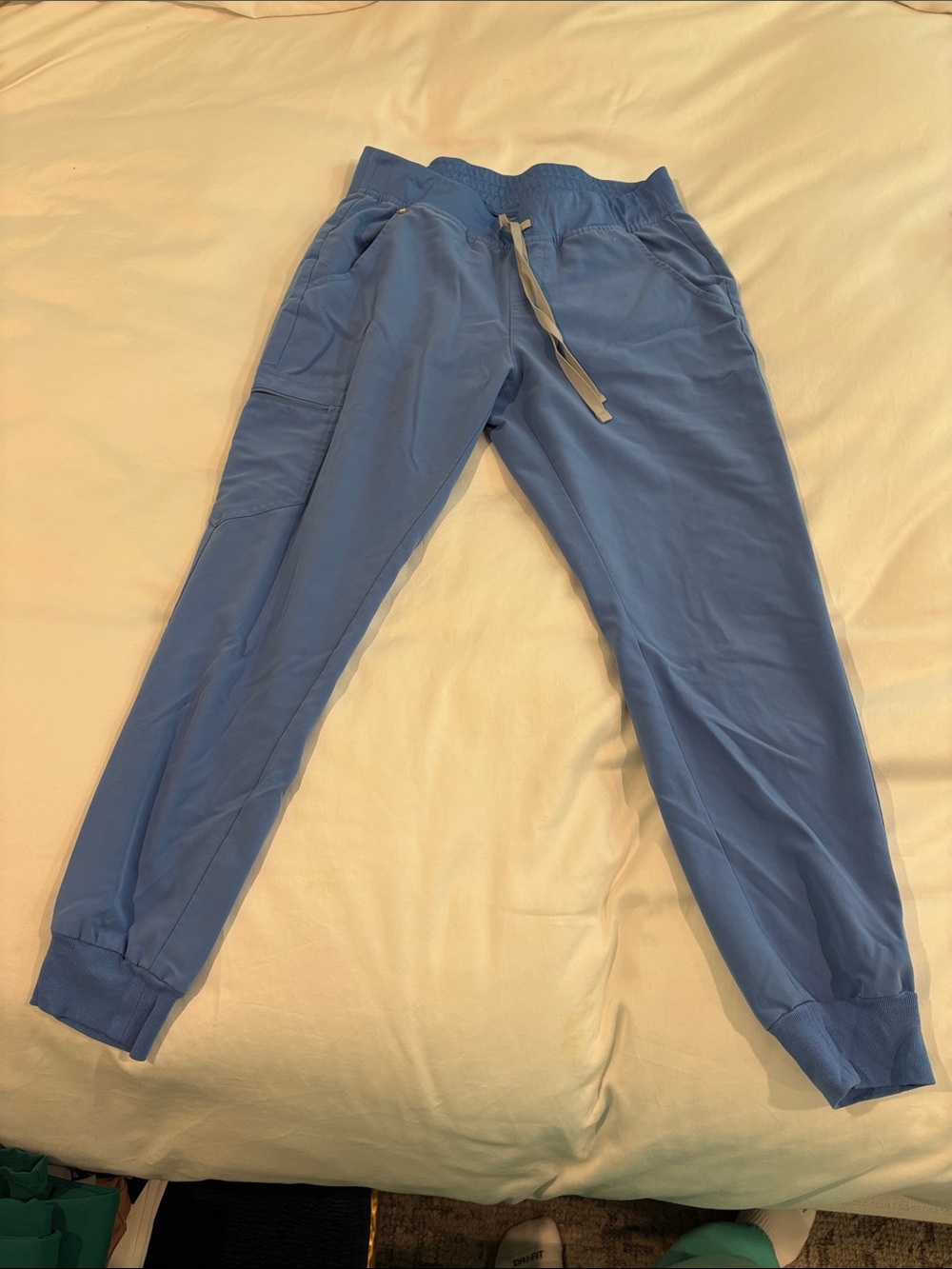 Figs Light Blue Technical Collection Scrub Pants